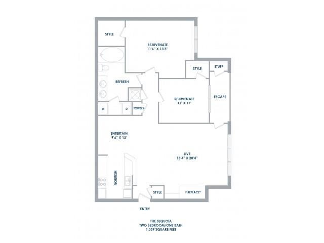 Two Bedroom Apartment in Alpharetta Two Bedroom Apartment in Alpharetta